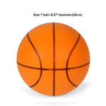 Silent Dribbling Indoor Foam Basketball - High Bounce, Noiseless, Non-Deforming, Perfect for Training (Sizes 3/5/7)