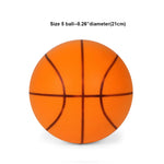 Silent Dribbling Indoor Foam Basketball - High Bounce, Noiseless, Non-Deforming, Perfect for Training (Sizes 3/5/7)